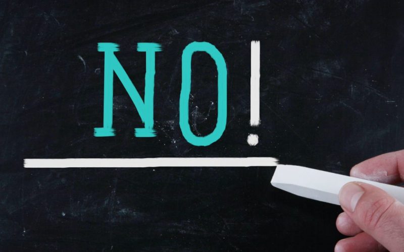 Quão eficaz é a dizer não?